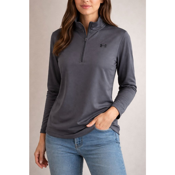 Under Armour Tops - Women's Under Armour Gray Long Sleeve Active Tee L